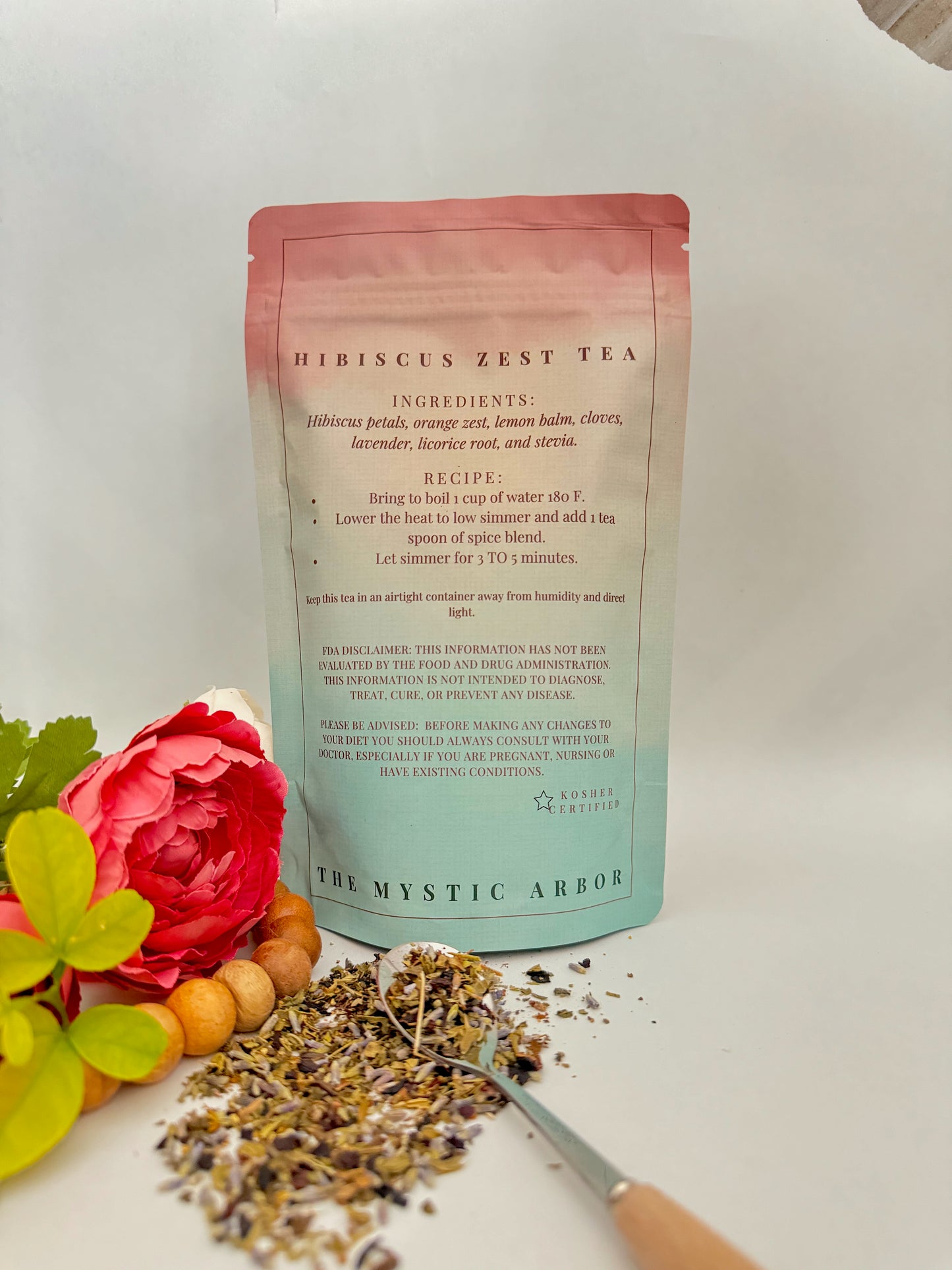 Hibiscus Zest Tea The Mystic Arbor