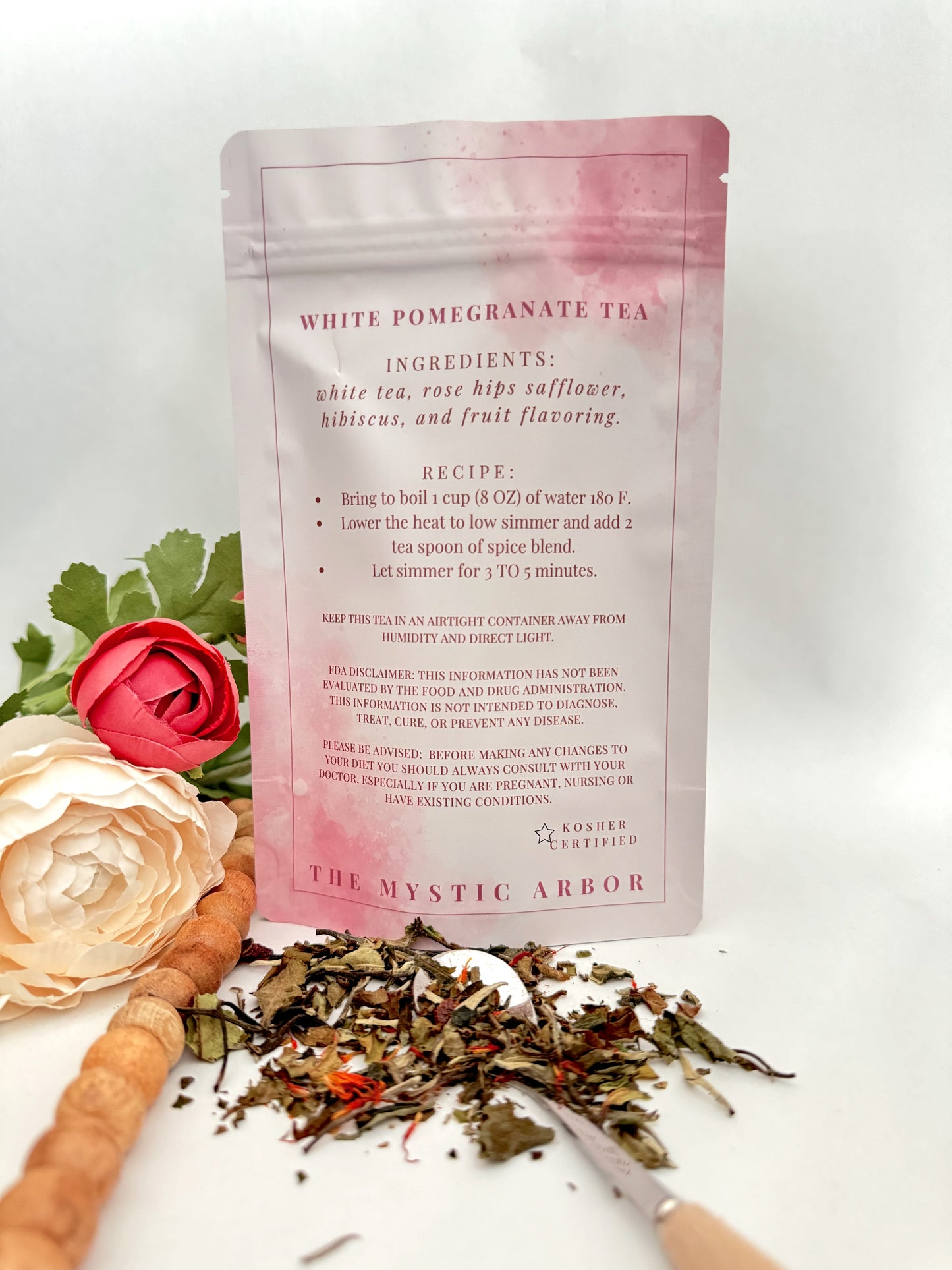 White Pomegranate Tea