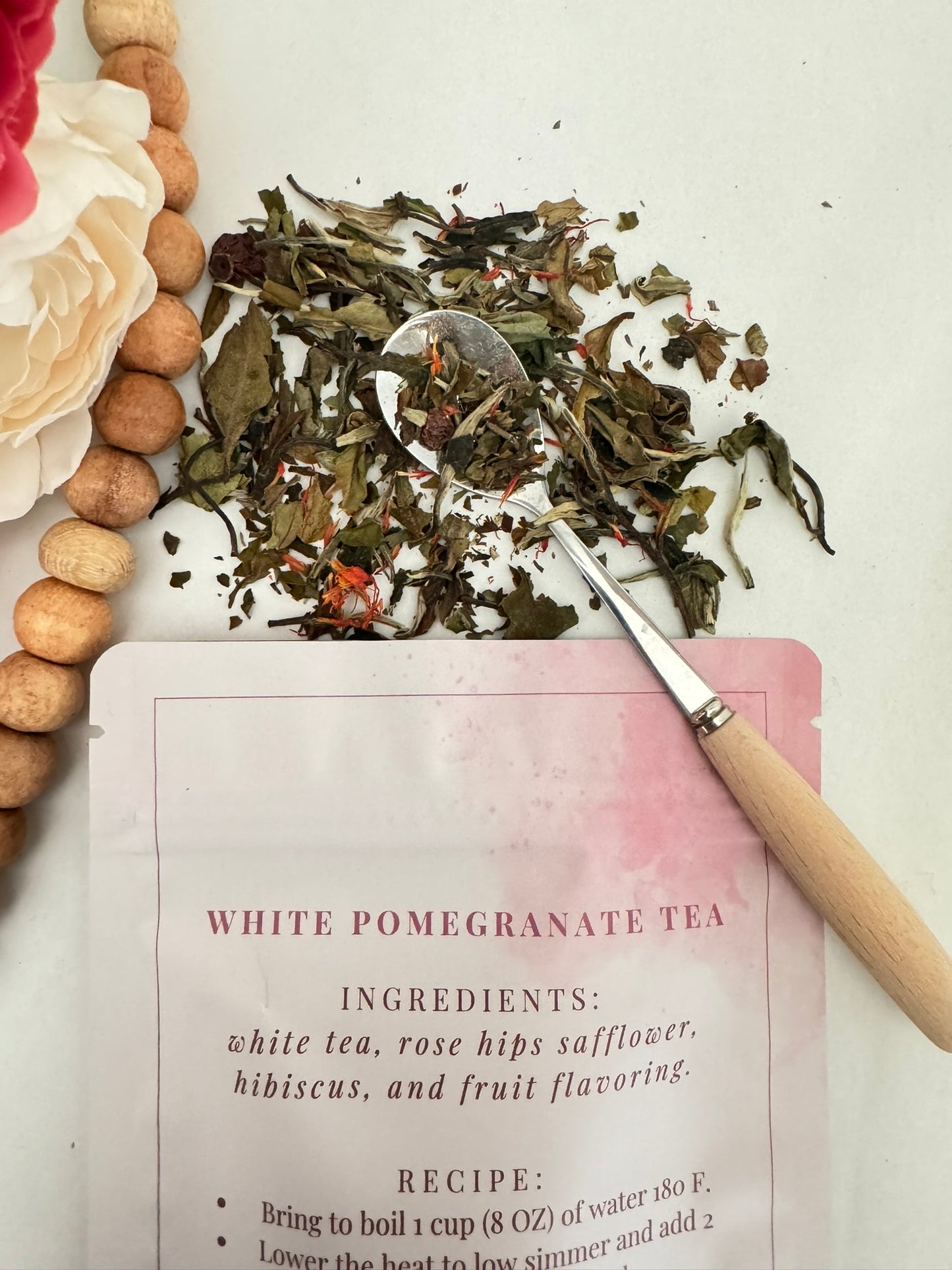 White Pomegranate Tea